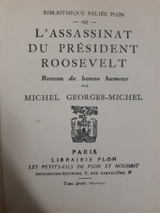 L'assassinat du président roosevelt