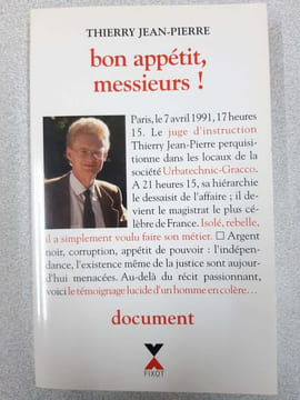Bon appetit messieurs. Thierry Jean-Pierre