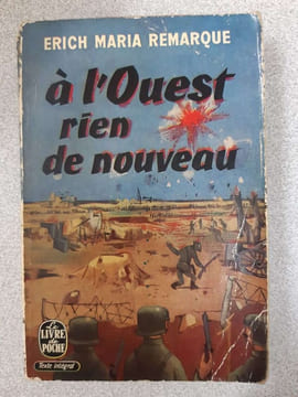 A l'ouest rien de nouveau. Remarque Erich Maria