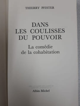 Dans les coulisses du pouvoir. Pfister