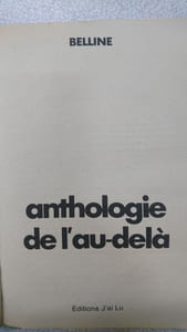 Anthologie de l'au-delà