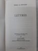 Lettres. Madame de S&eacute;vign&eacute;