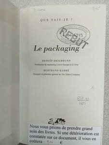 Le packaging