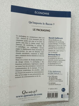 Le packaging. Benoît Heilbrunn Bertrand Barre