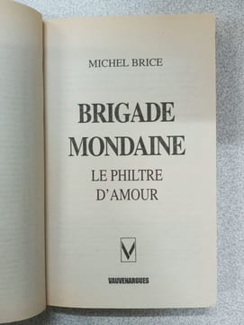 Le philtre d'amour. Brice Michel