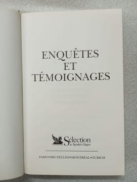 Enquêtes et témoignages L'aventure de soeur Emmanuelle. undefined