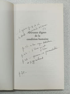 Devenez digne de la condition humaine