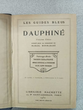 Les guides bleus dauphiné. undefined