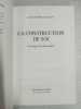 La construction de soi : Un usage de la philosophie. Jollien  Alexandre