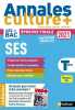 Annales Bac 2021 Sciences Economiques et Sociales - Terminale - Culture + (3): Avec un dossier Culture + pour réviser le Bac autrement. ...