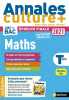 Annales BAC 2021 Maths Terminale - Culture + (1). Besson Julien  Mateus Luis  Védrine Mickaël