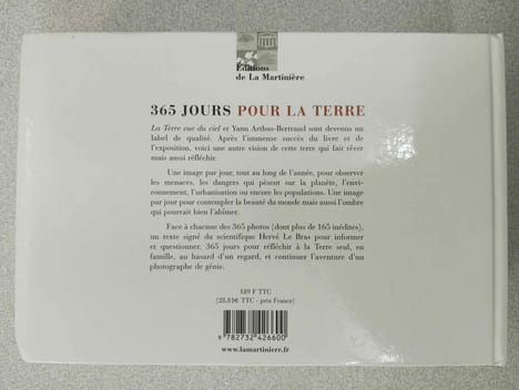 365 jours pour la terre. Arthus-Bertrand Yann Bras Hervé Le Collectif