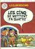 Les Cinq se mettent en quatre. BLYTON Enid