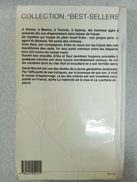 Le jeu des ombres. Morrell David