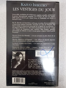 Les vestiges du jour