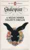 A Midsummer Night's Dream (New Penguin Shakespeare). Shakespeare William  Wells Stanley W