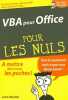 VBA pour Office pour les nuls. Mueller John