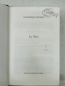 Le pari