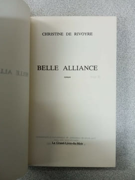 Belle Alliance. Christine De Rivoyre
