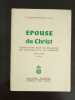 Epouse du Christ. 