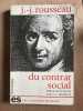 Du contrat social. J.-J. Rousseau