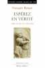 esperez en verite (0). Retoré François