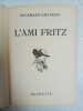 L'ami fritz. Chatrian Erckmann