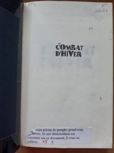 Le combat d'hiver