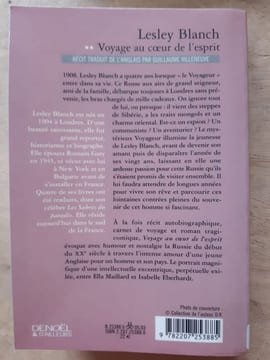Voyage au coeur de l'esprit. Blanch Lesley