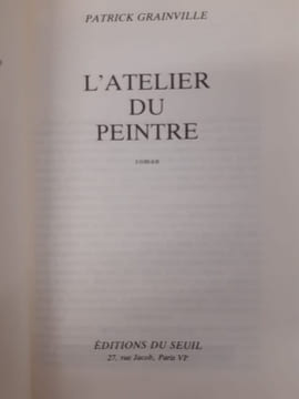 L'atelier du peintre. Grainville Patrick
