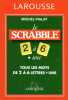 Le Scrabble 2 à 6 + une. Pialat Michel