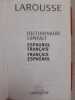 Dictionnaire compact Espagnol-Français Français-Espagnol. Collectif