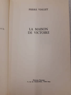 La maison de victoire (Romans). Viallet P