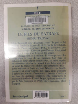 LE FILS DU SATRAPE. Troyat Henri