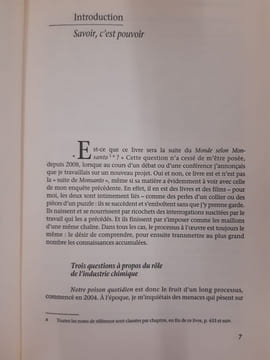 Notre poison quotidien: La responsabilité de l'industrie chimique dans l'épidémie des maladies chroniques. Marie-Monique Robin