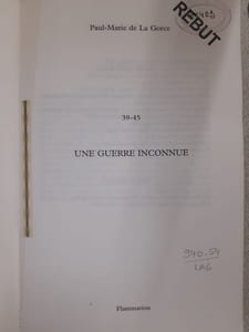 39-45 une guerre inconnue