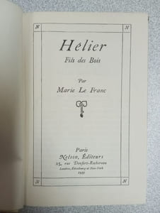 Helier Fils des Bois