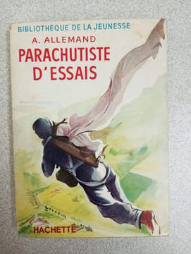 Parachutiste d'essais. André Allemand