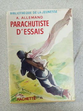 Parachutiste d'essais. Andre Allemand