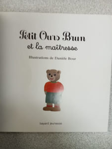 Petit Ours Brun et la maîtresse