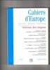 Rev Cahiers D'Europe. Collectifs