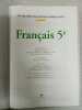 Français 5e. 