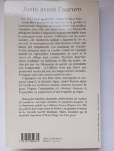 Juste avant l'aurore