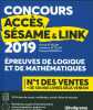 Logique et mathématiques aux concours ACCES et SESAME. Franck Attelan