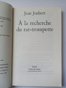 A la recherche du rat-trompette