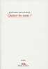 Quitter les mots. Lellouche Corinne