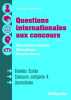 Réussir les questions internationales aux concours. Pflimlin Edouard  Vidal Patrice