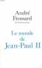 Le monde de jean-paul ii. FROSSARD ANDRE