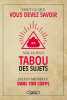 Tout ce que vous devez savoir sur le plus tabou des sujets. Maxilivres