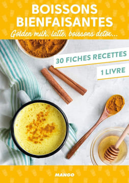 Boissons bienfaisantes: Golden milk moon milk latte. Baratier Delphine Tombini Marie-Laure